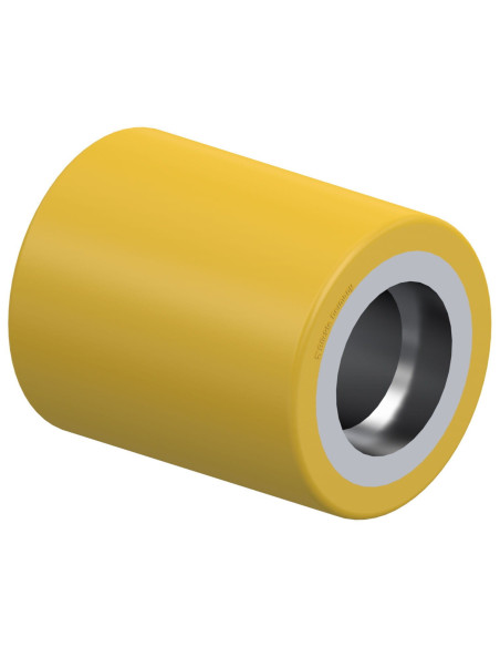 Poliuretaninis ratukas RK-HTH 082x100/47x16-100-Z padėklų