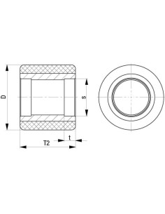 Ratukas padėklų krautuvams RK-HTH 085x060/47x14-60-Z 2
