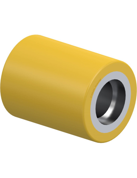 Poliuretaninis ratukas RK-HTH 85x70 mm padėklų krautuvams