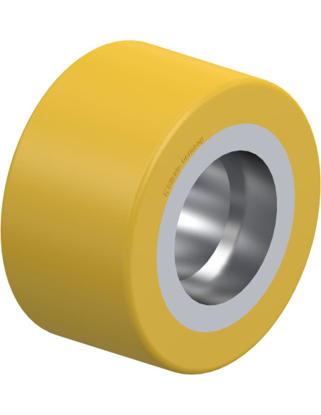 Poliuretaninis ratukas RK-HTH 090x050/47x15-50-Z