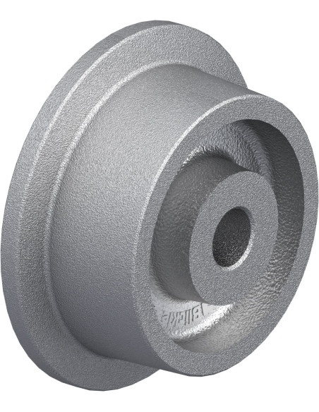 SPK 100G ratukas su flanšu, 100 mm diametro