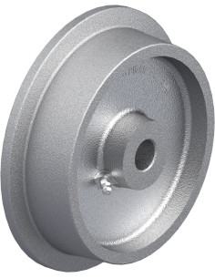 SPK 150G - 150 mm metalinis ratukas su flanšu