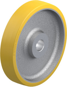 GTHN 362/50H7 varantysis ratas su poliuretano protektoriumi