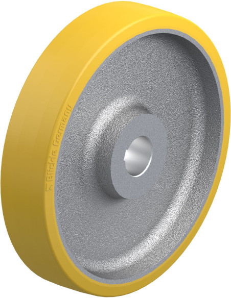 GTHN 362/50H7 varantysis ratas su poliuretano protektoriumi