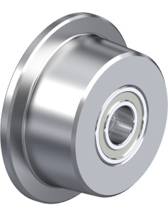 SPKVS 50K - 50 mm metalinis ratukas su flanšu