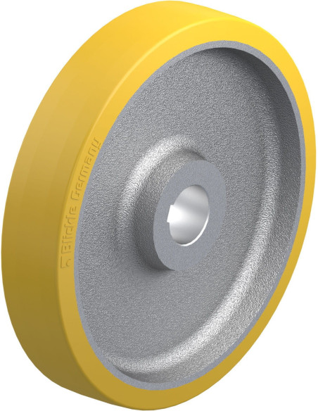 GTHN 402/60H7 varantysis ratas su poliuretano protektoriumi