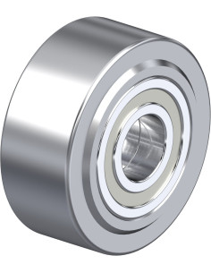 SVS 200/60K - Antistatinis metalinis ratas 200 mm