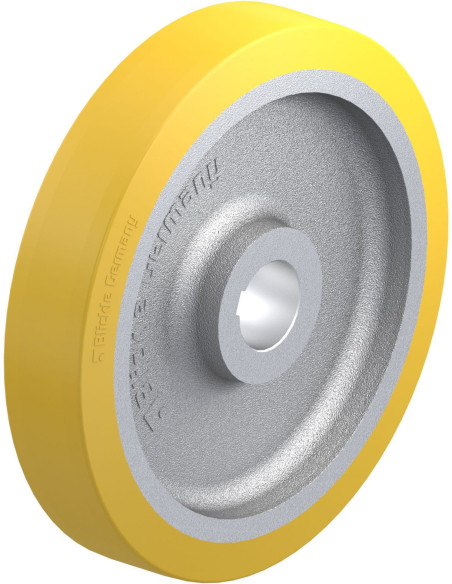 GTHN 500/80H7 varantysis ratukas su poliuretano