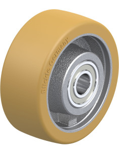 Poliuretano ratas GVU 127/20K, 125 mm