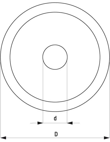 VLE 255/20-75K pneumatinė padanga