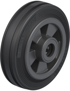 VPP 100/12R ratukas dengtas guma, 100 mm