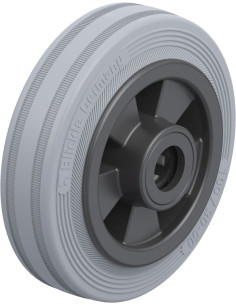 VPP 100/12R-SG ratukas dengtas guma, 100 mm