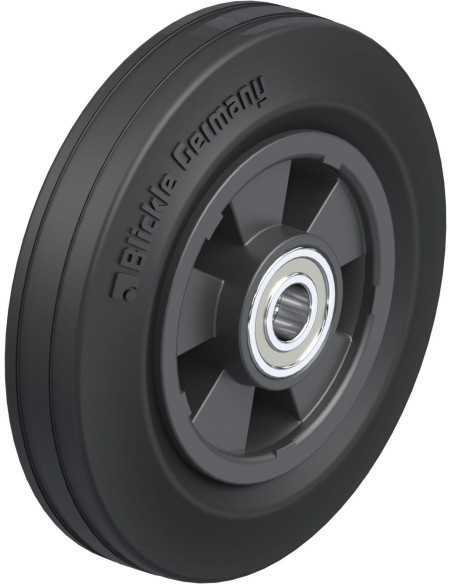 VPP 200/20K ratukas dengtas guma, 200 mm