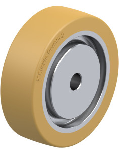 VSVU 160/20H7 poliuretaninis ratukas su flanšu