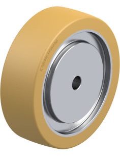 VSVU 252/25H7 - 250 mm poliuretano ratas su flanšu