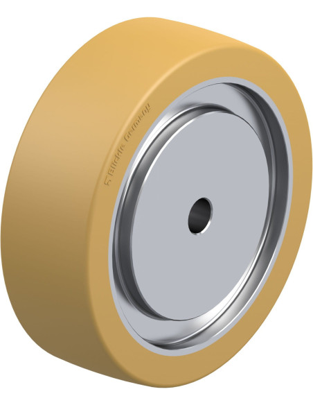 VSVU 252/25H7 - 250 mm poliuretano ratas su flanšu