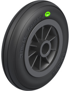 VWPP 160/20G ratukas dengtas guma, 160 mm