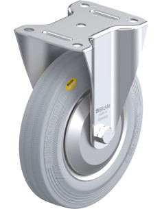 B-RD 202R-VLI-FA fiksuotas ratukas dengtas guma