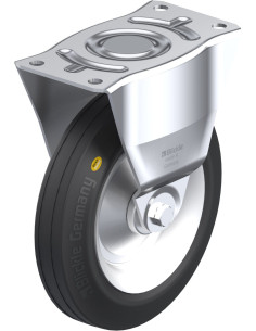 B-RD 252R fiksuotas ratukas dengtas guma