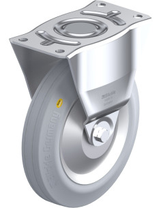 B-RD 252R-VLI-FA fiksuotas ratukas dengtas guma