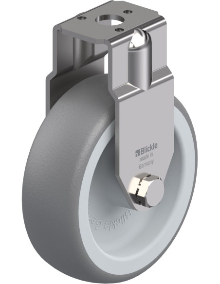 BRXA-TPA 75G fiksuotas ratukas, nerūdijantis plienas, 75 mm