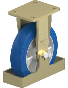 BS-ALBS 200K-CO-FS poliuretano fiksuotas ratukas