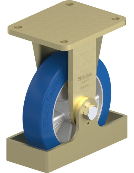BS-ALBS 200K-FS poliuretano fiksuotas ratukas