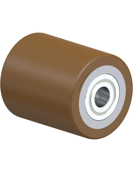 Poliuretaninis ratukas HB 85x100/20-100K padėklų krautuvams