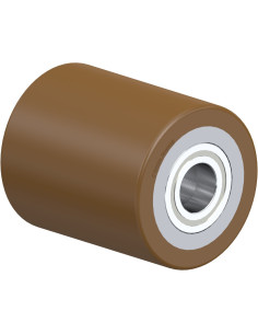 Poliuretaninis ratukas HB 85x100/25-100K padėklų krautuvams