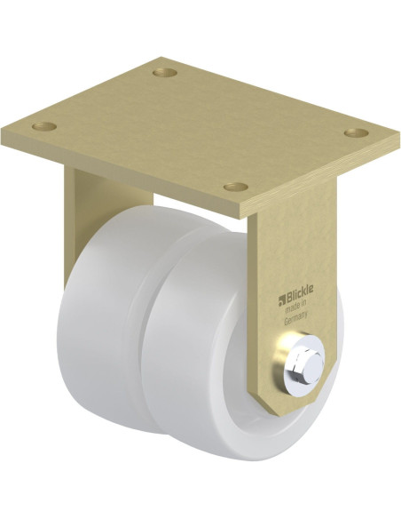 BSD-SPO 127K sintetinis dvigubas fiksuotas ratukas