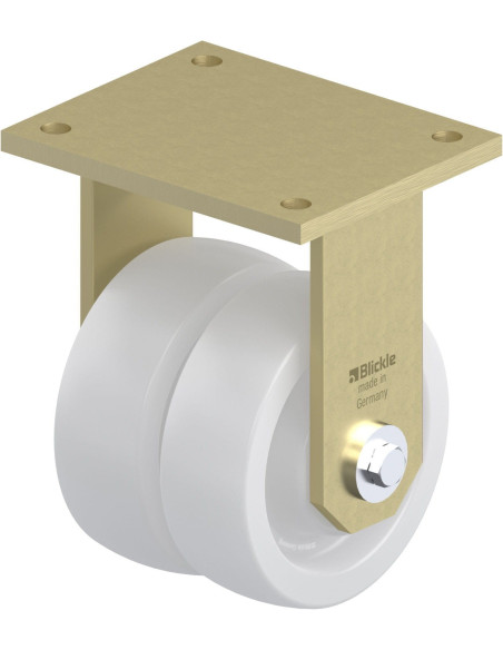 BSD-SPO 150K-35 Dvigubas fiksuotas sintetinis ratukas