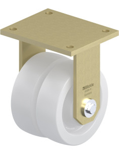 BSD-SPO 160K-35 Sintetinis dvigubas fiksuotas ratukas