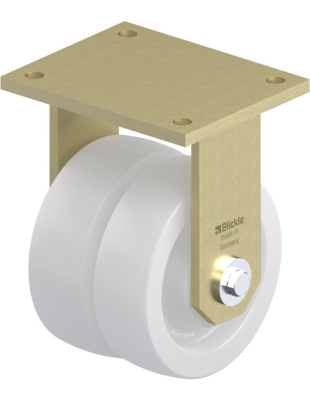 BSD-SPO 160K-35 Sintetinis dvigubas fiksuotas ratukas