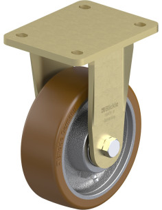 BS-GB 150K poliuretano fiksuotas ratukas 150 mm