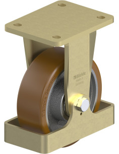 BS-GB 150K-FS poliuretano fiksuotas ratukas 150 mm