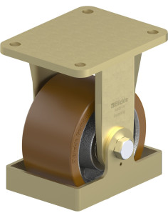 BS-GB 154K-FS poliuretano fiksuotas ratukas 150 mm