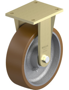 BS-GB 252K poliuretano fiksuotas ratukas 250x80 mm