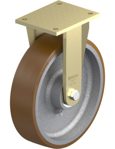 BS-GB 302K poliuretano fiksuotas ratukas 300x80 mm