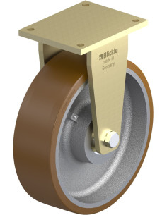 BS-GB 406K poliuretano fiksuotas ratukas 400x125 mm