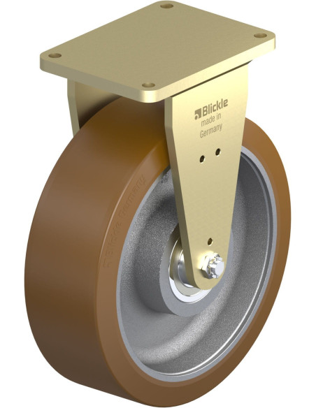 BS-GB 604K Poliuretano fiksuotas ratukas 600x200 mm