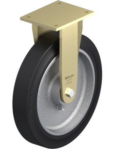 BS-GEV 400K fiksuotas ratukas dengtas guma