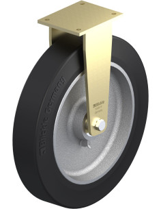 BS-GEV 520K fiksuotas ratukas dengtas guma