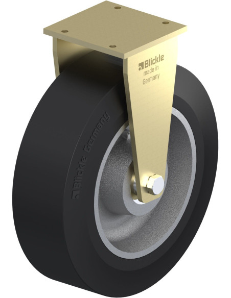 BS-GEV 620K fiksuotas ratukas dengtas guma