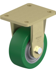 BS-GST 127K poliuretano fiksuotas ratukas 125x50 mm