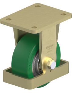 BS-GST 127K-FS poliuretano fiksuotas ratukas 125x50 mm