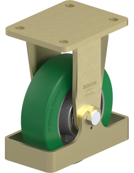 BS-GST 150K-FS poliuretano fiksuotas ratukas 150 mm
