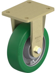 BS-GST 160K poliuretano fiksuotas ratukas