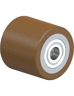 HB 85x80/20-80K poliuretaninis ratukas padėklų krautuvams