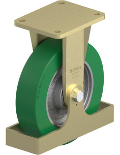 BS-GST 250K-FS poliuretano fiksuotas ratukas