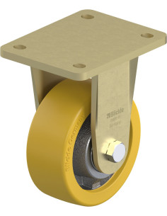 BS-GTH 127K poliuretano fiksuotas ratukas 125x50 mm